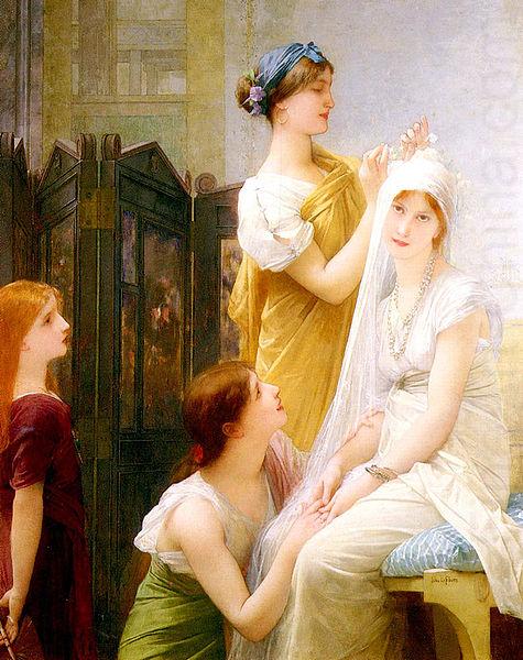 Lefebvre, Jules Joseph La Fiancee china oil painting image